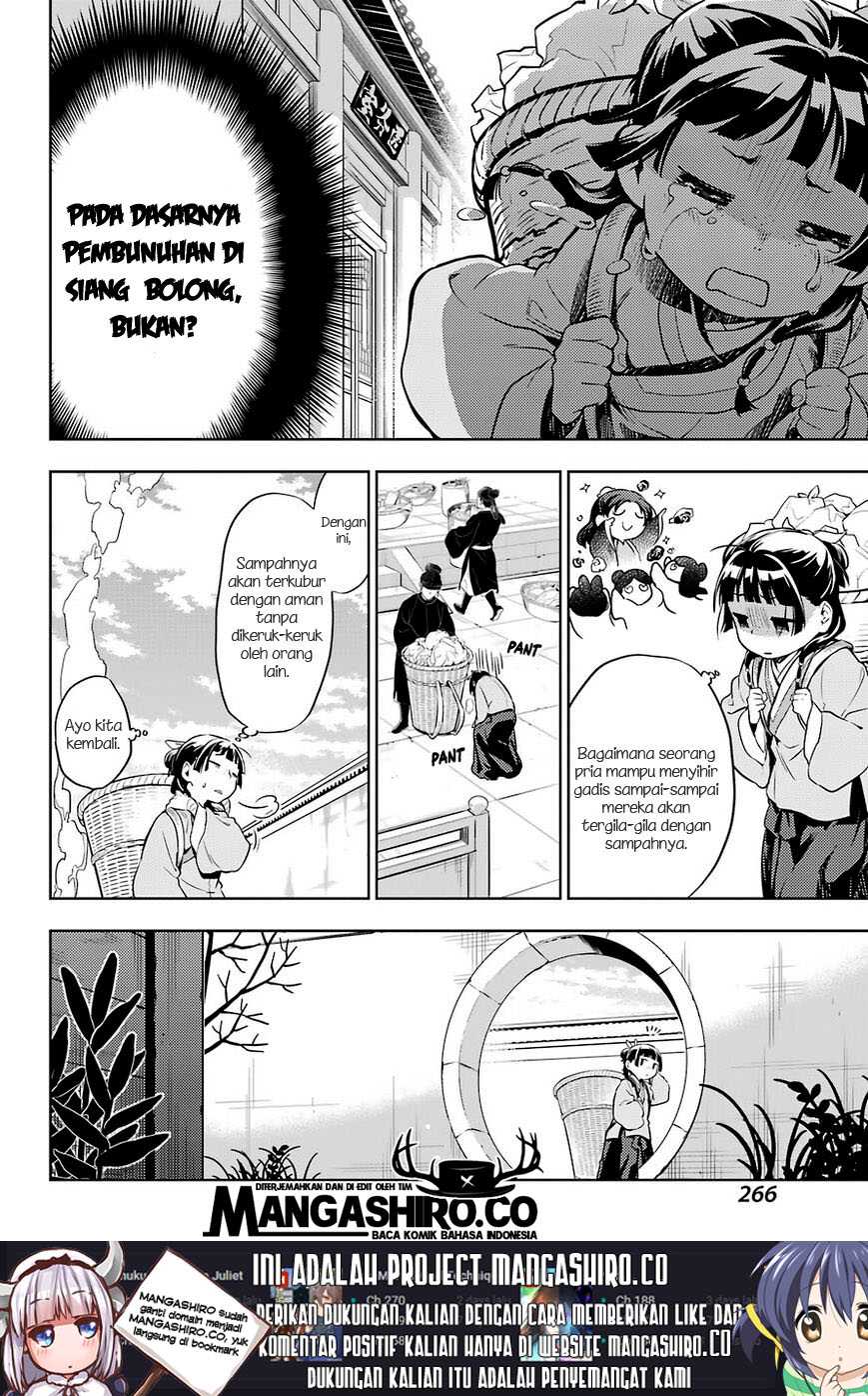Kusuriya no Hitorigoto chapter 30 halaman 17