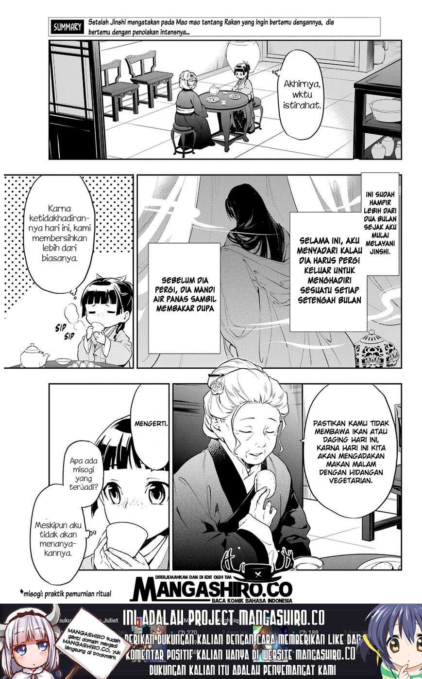 Kusuriya no Hitorigoto chapter 30 halaman 4