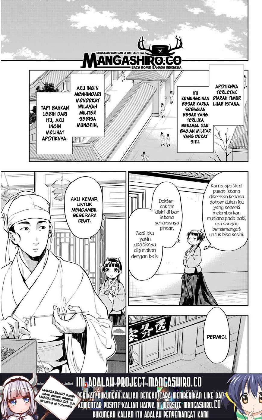 Kusuriya no Hitorigoto chapter 30 halaman 6