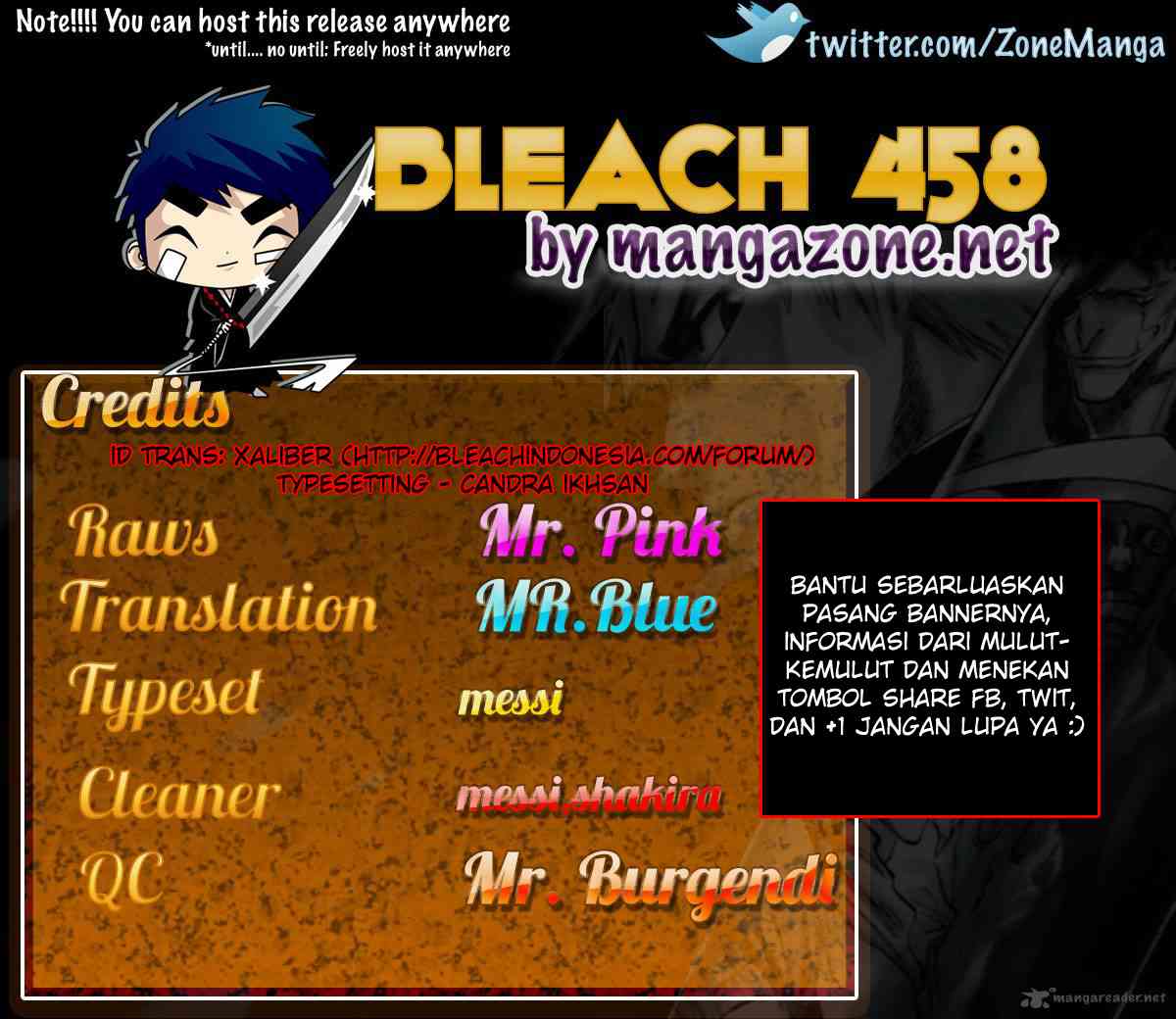 Bleach Chapter 458 - 127