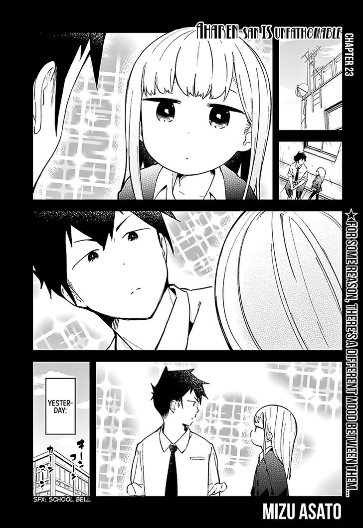 Aharen-san wa Hakarenai Chapter 23 – Kuma Translation