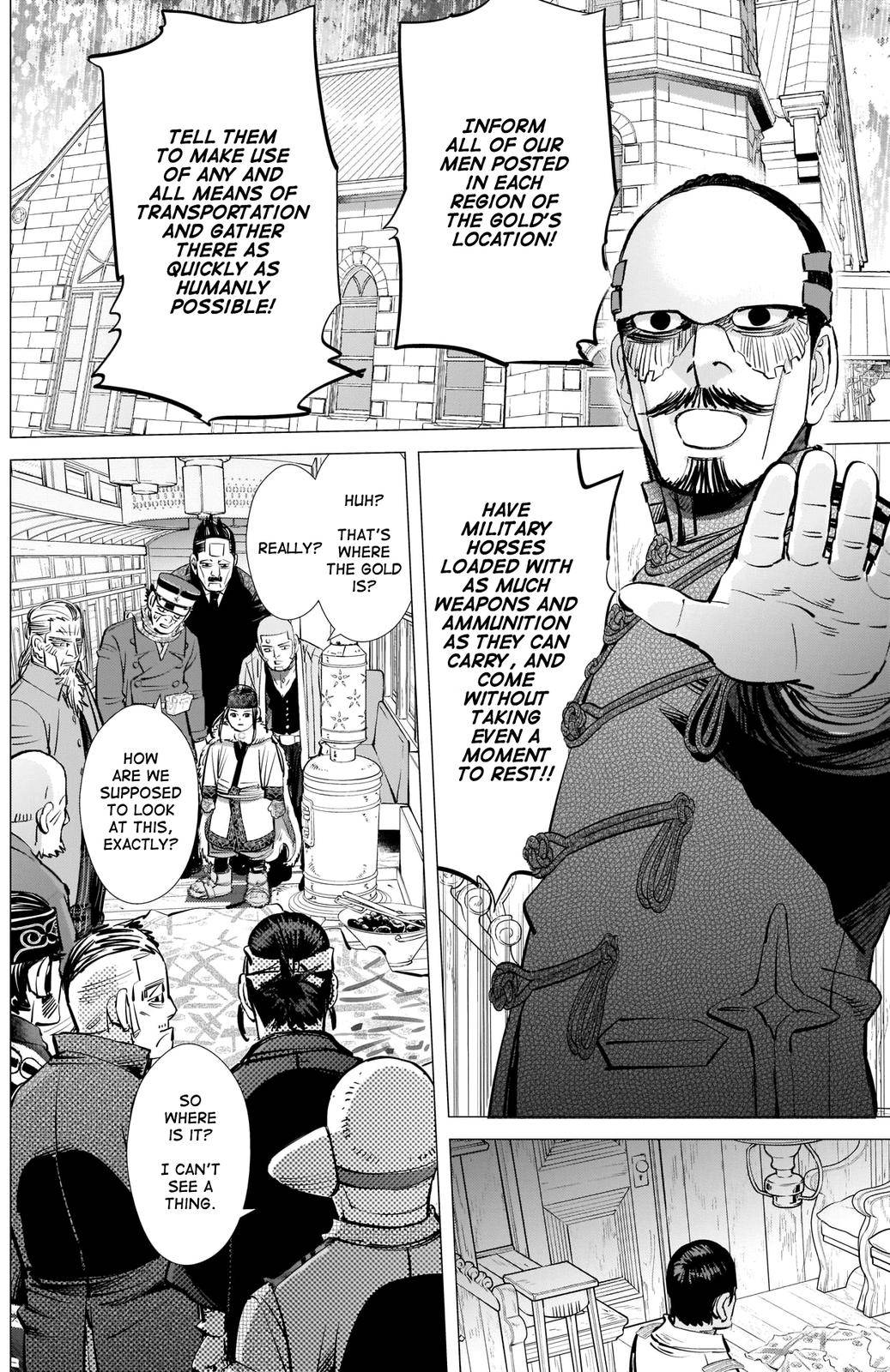 Golden Kamui Chapter 280 Kuma Translation