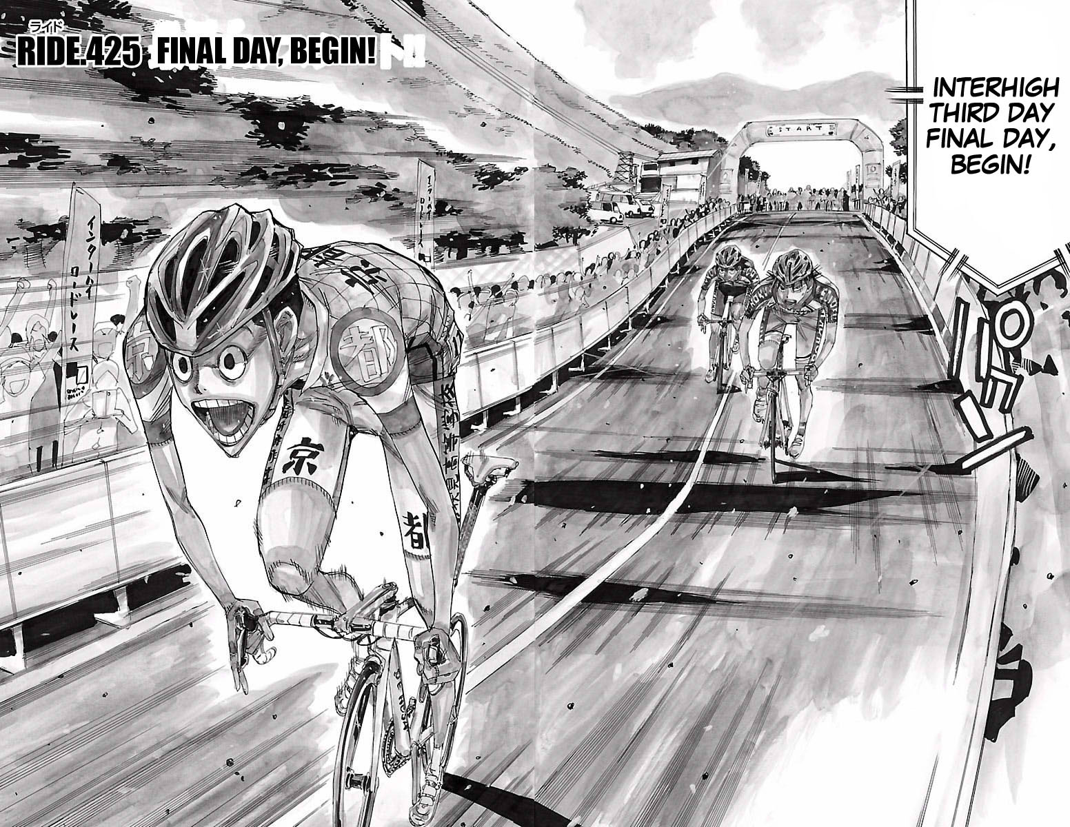 Yowamushi Pedal Chapter 425 Kuma Translation