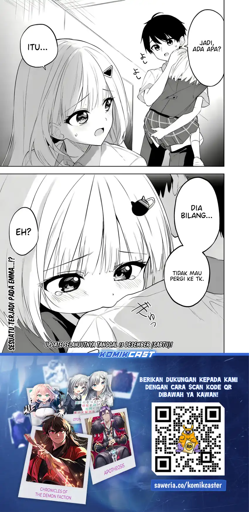 Maigo ni Natteita Youjo o Tasuketara, Otonari ni Sumu Bishoujo Ryuugakusei ga Ie ni Asobi ni Kuru You ni Natta Ken ni Tsuite chapter 27 halaman 26