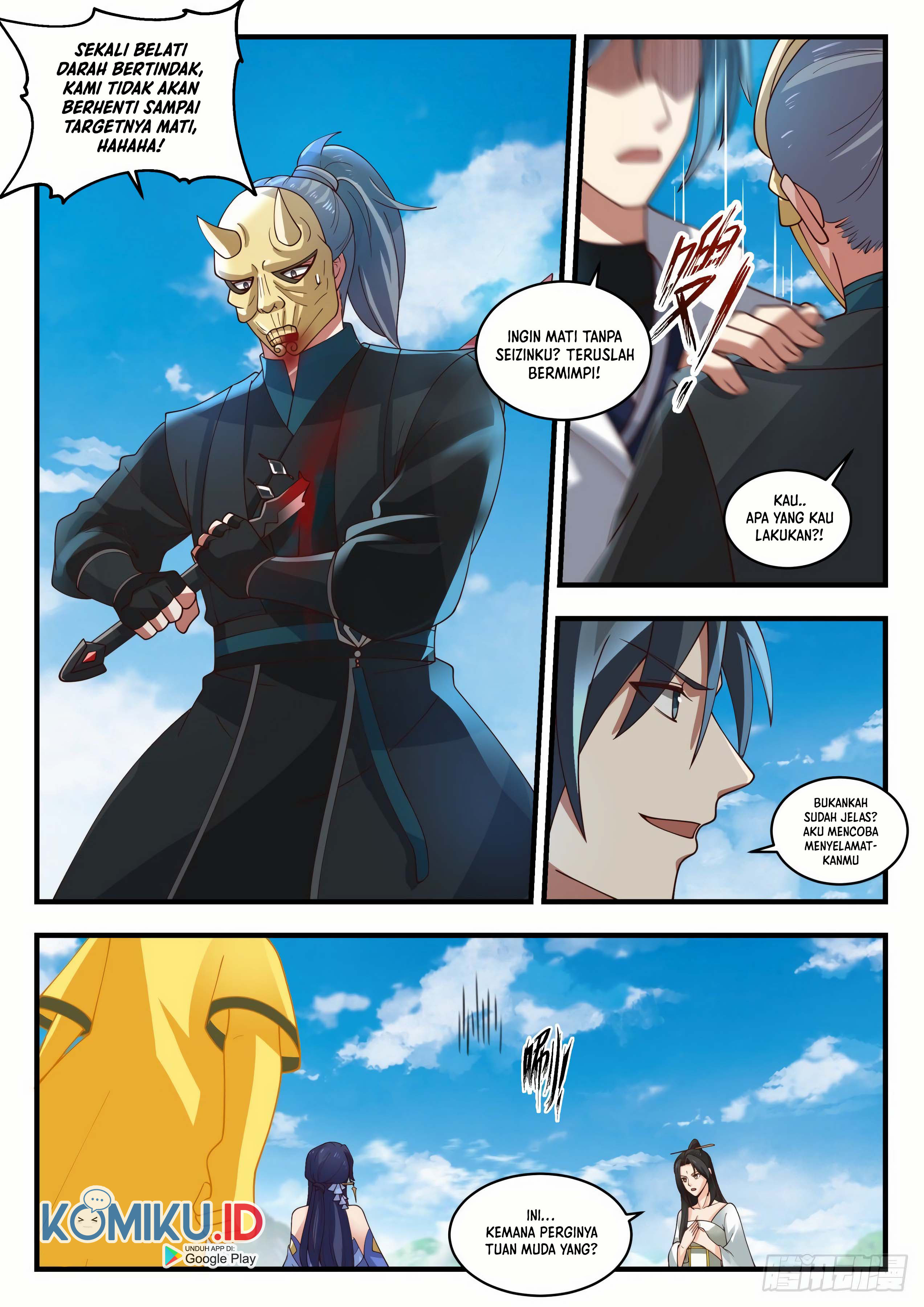 Martial Peak chapter 1800 halaman 9