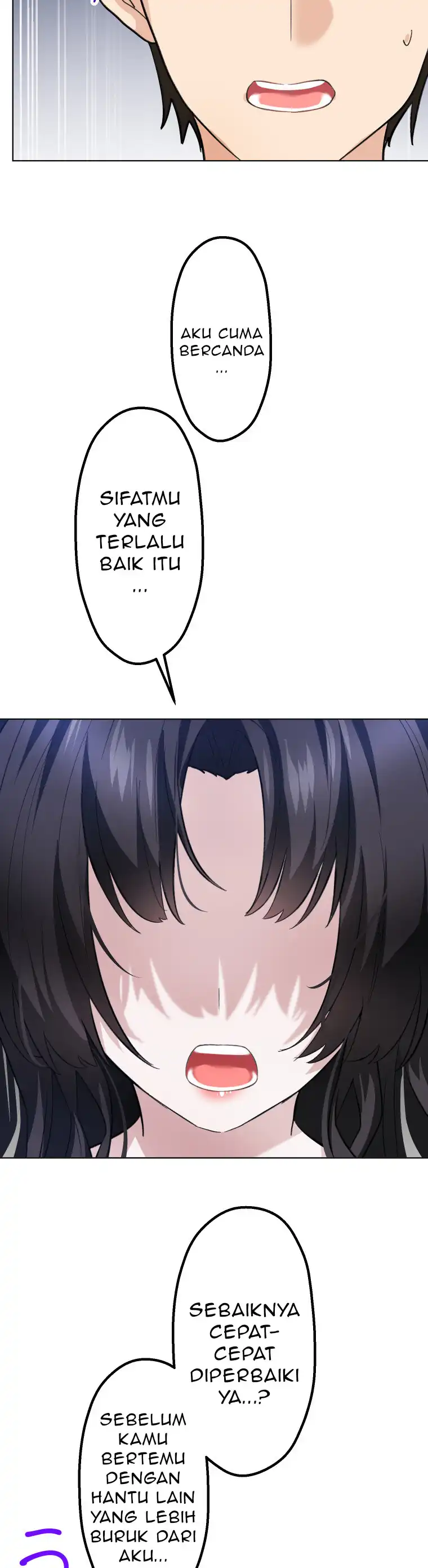 Mendokusai yūrei desu ga, watashi to koi shite kuremasu ka? chapter 11 halaman 10