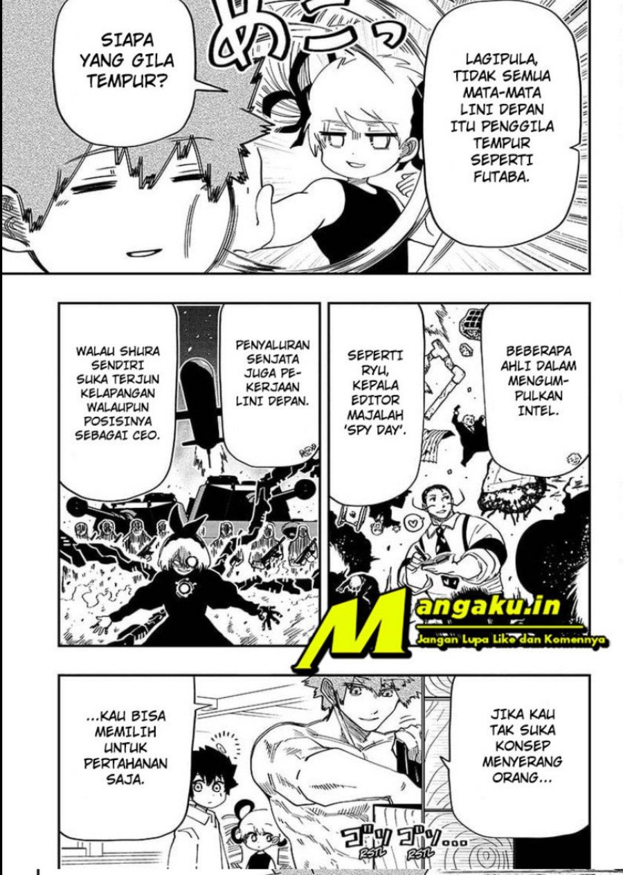 Mission: Yozakura Family chapter 162 halaman 9