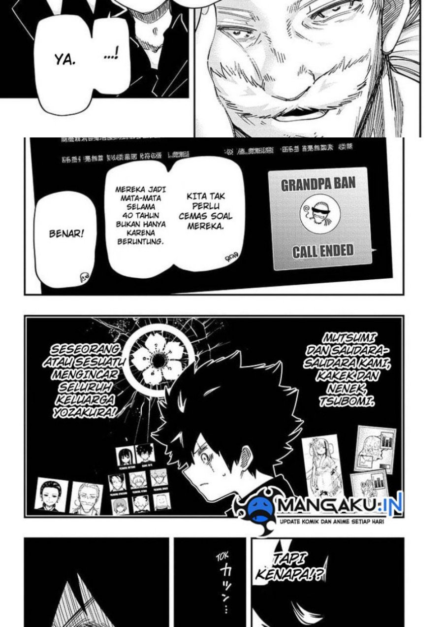 Mission: Yozakura Family chapter 164 halaman 17