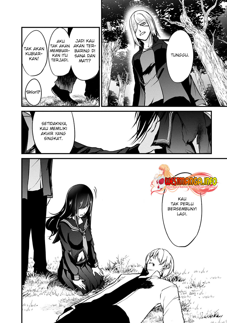 Namae no nai kaibutsu chapter 49 halaman 32