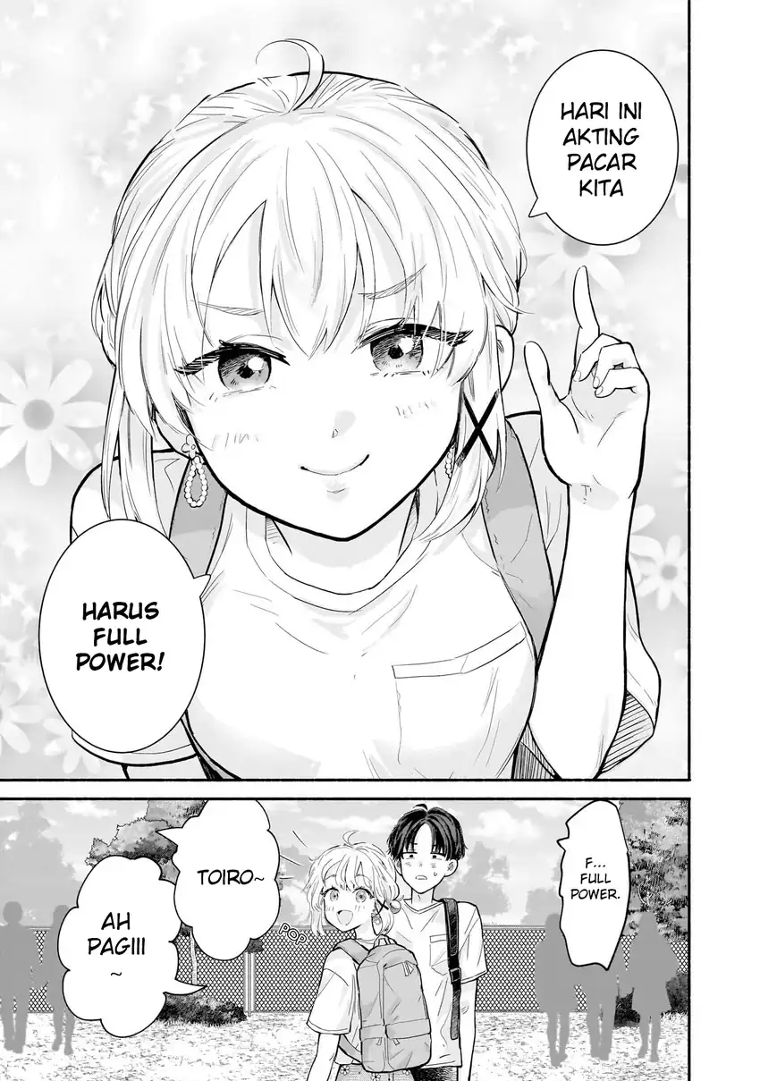 Nee, Mou Isso Tsukiacchau? Osananajimi no Bishoujo ni Tanomarete, Camo Kareshi Hajimemashita chapter 21 halaman 10