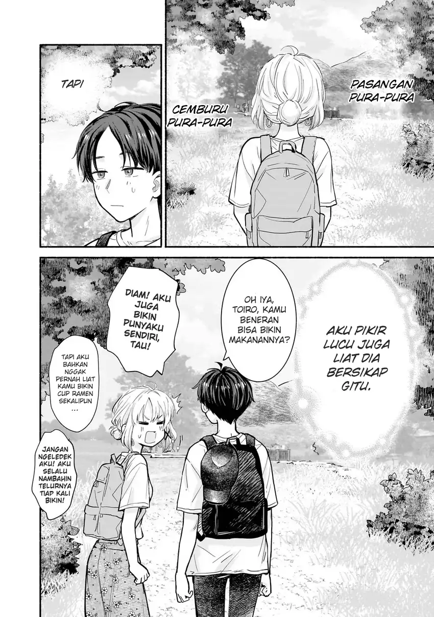 Nee, Mou Isso Tsukiacchau? Osananajimi no Bishoujo ni Tanomarete, Camo Kareshi Hajimemashita chapter 21 halaman 23