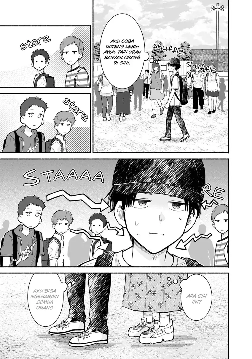 Nee, Mou Isso Tsukiacchau? Osananajimi no Bishoujo ni Tanomarete, Camo Kareshi Hajimemashita chapter 21 halaman 4