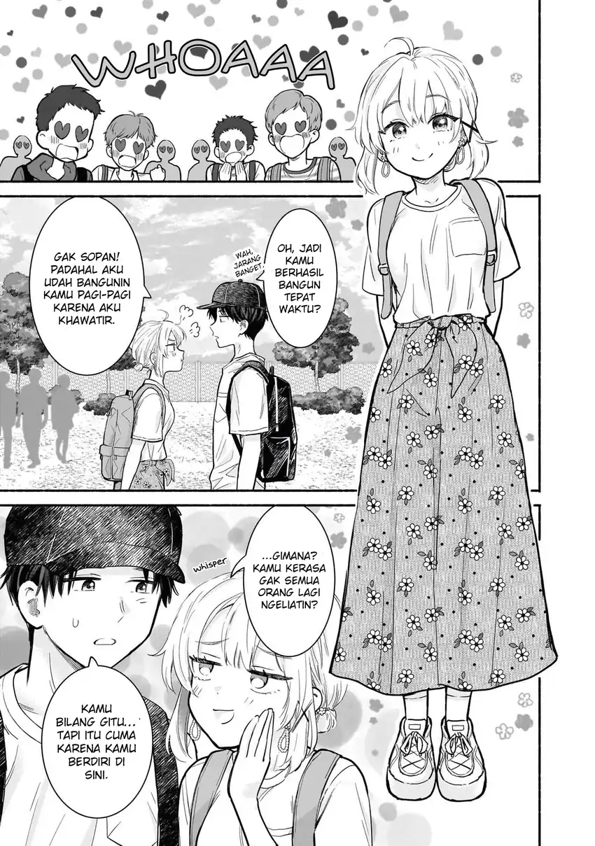 Nee, Mou Isso Tsukiacchau? Osananajimi no Bishoujo ni Tanomarete, Camo Kareshi Hajimemashita chapter 21 halaman 6