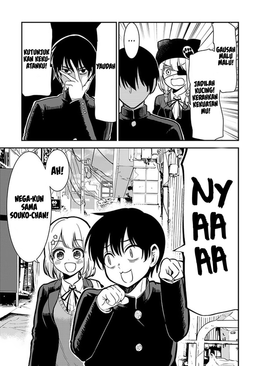 Nega-kun and Posi-chan chapter 34 halaman 13