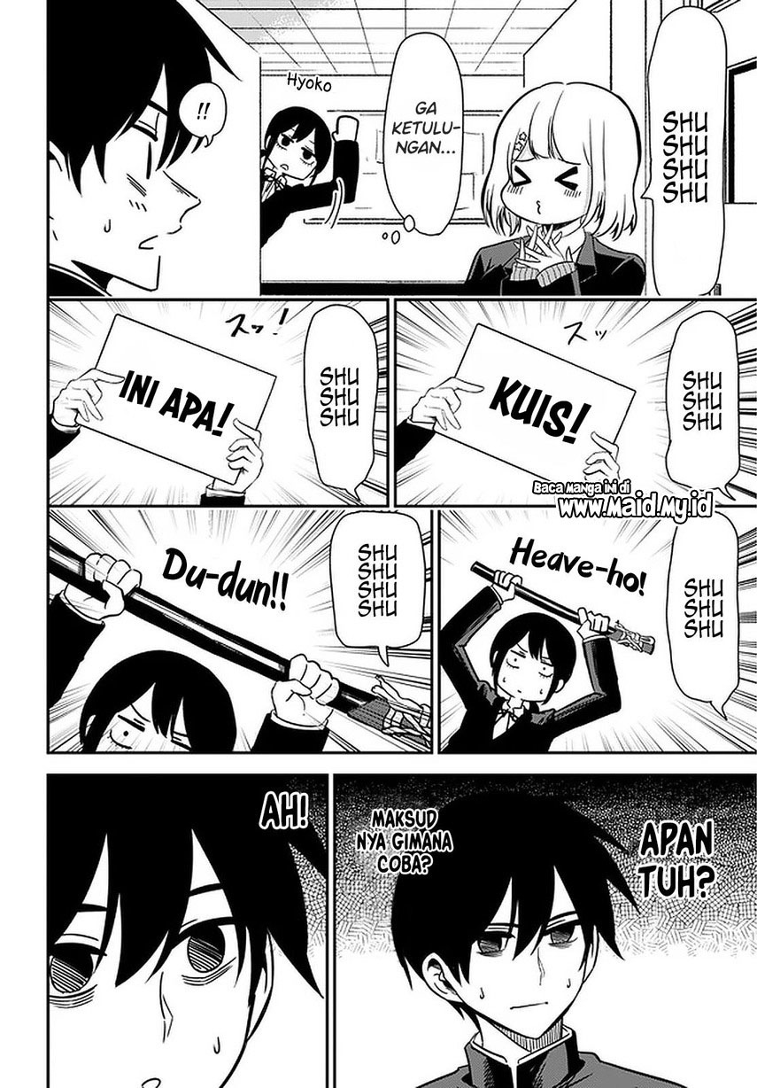 Nega-kun and Posi-chan chapter 35 halaman 12