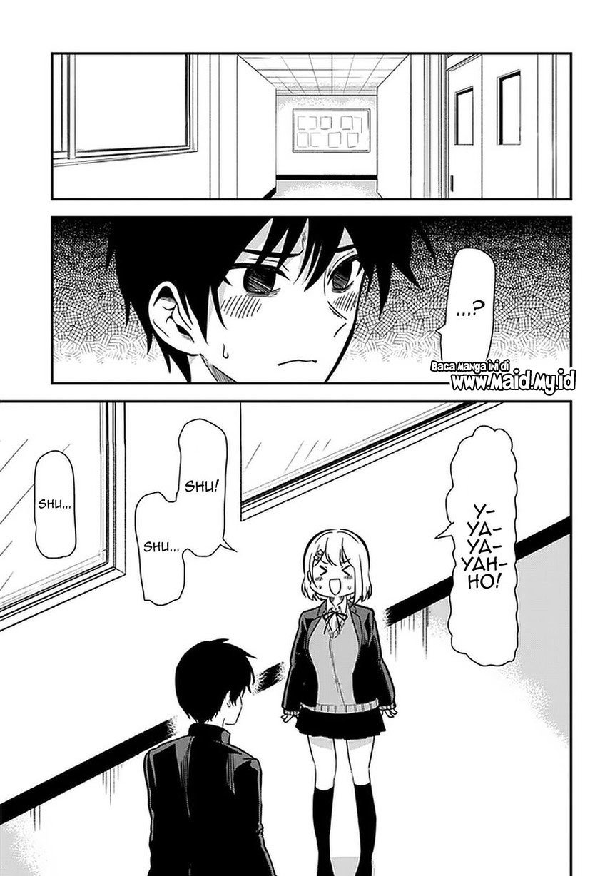 Nega-kun and Posi-chan chapter 35 halaman 9