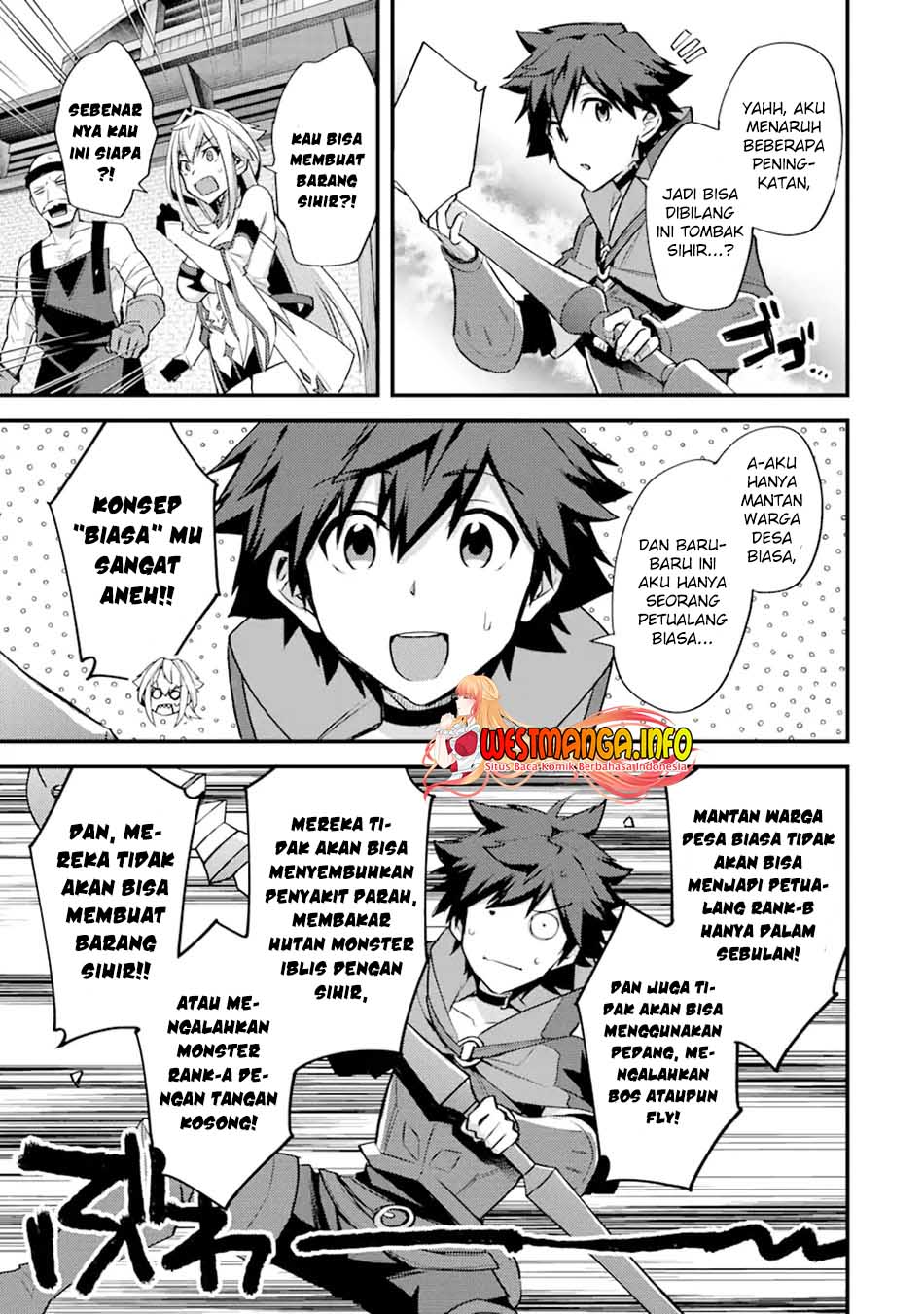 Nido Tensei Shita Shounen wa S Rank Boukensha Toshite Heion ni Sugosu-zense ga kenja de eiyuu datta boku wa raisede wa jimini ikiru chapter 25 halaman 23