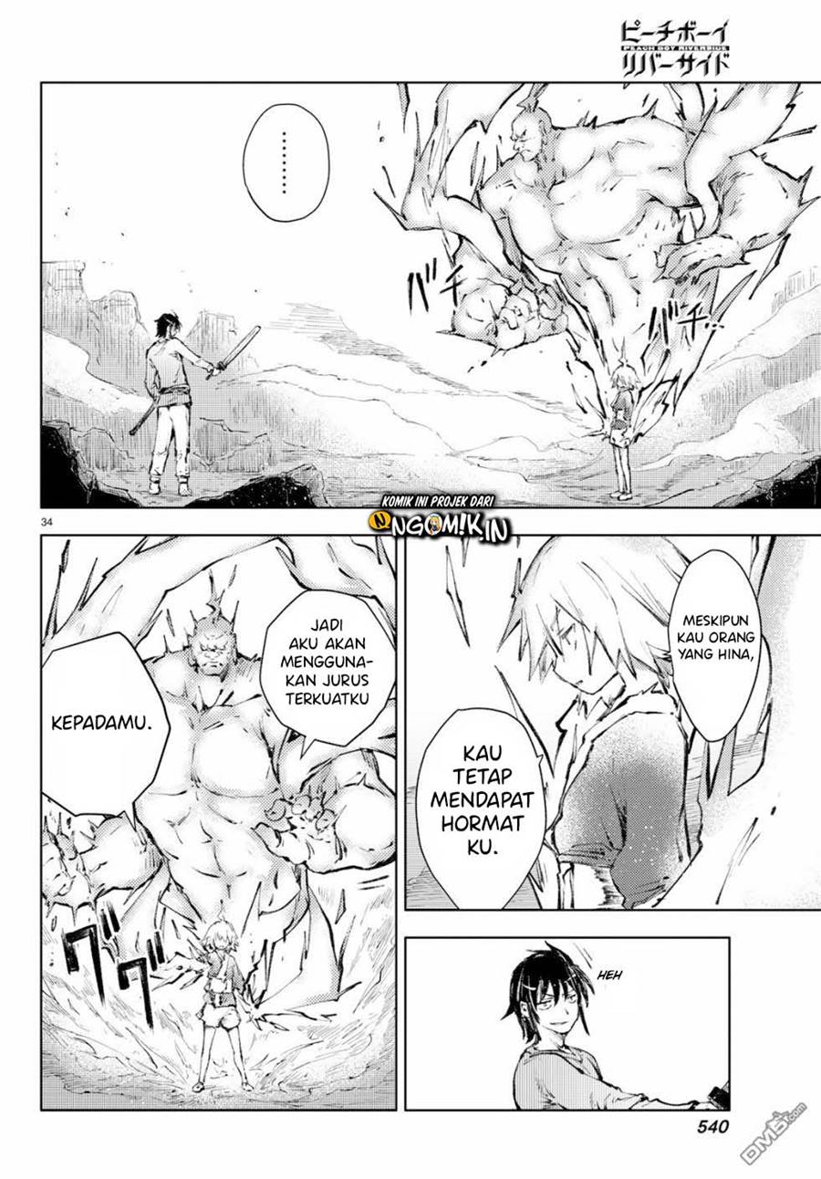 Peach Boy Riverside chapter 22 halaman 34