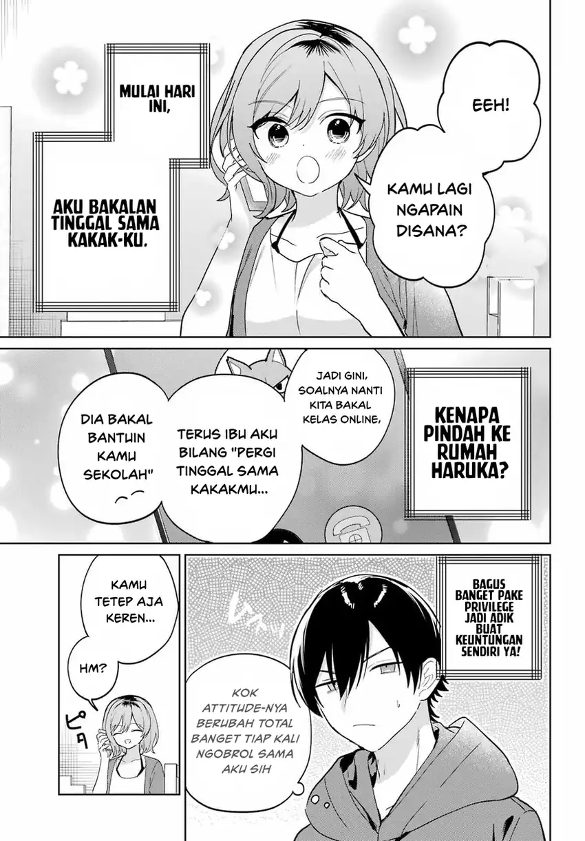 Remote Jugyou ni Nattara Class 1 no Bishoujo to Doukyo Suru Koto ni Natta chapter 15 halaman 11
