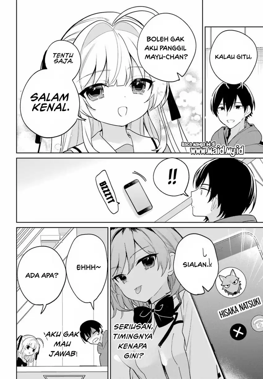 Remote Jugyou ni Nattara Class 1 no Bishoujo to Doukyo Suru Koto ni Natta chapter 15 halaman 6