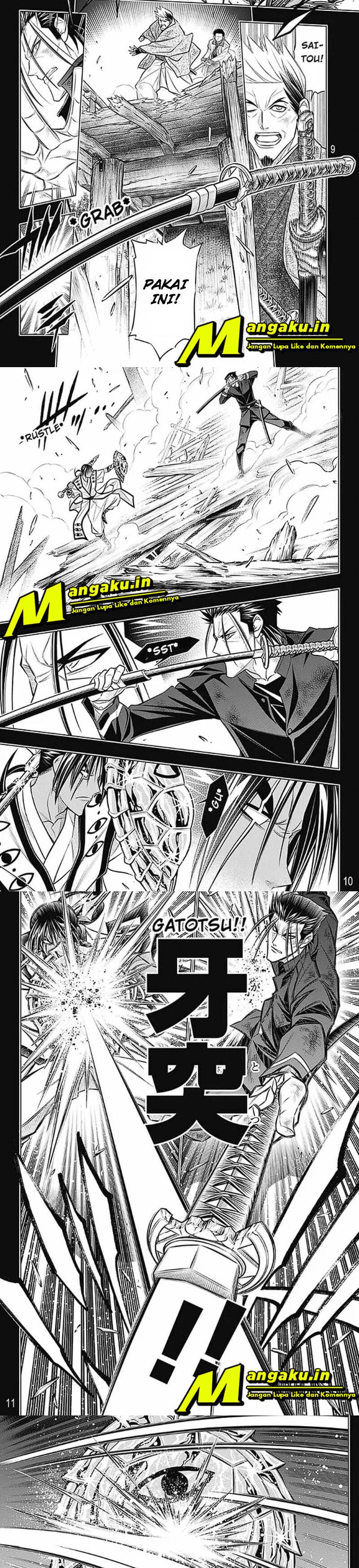Rurouni Kenshin: Hokkaido-hen chapter 48 halaman 4