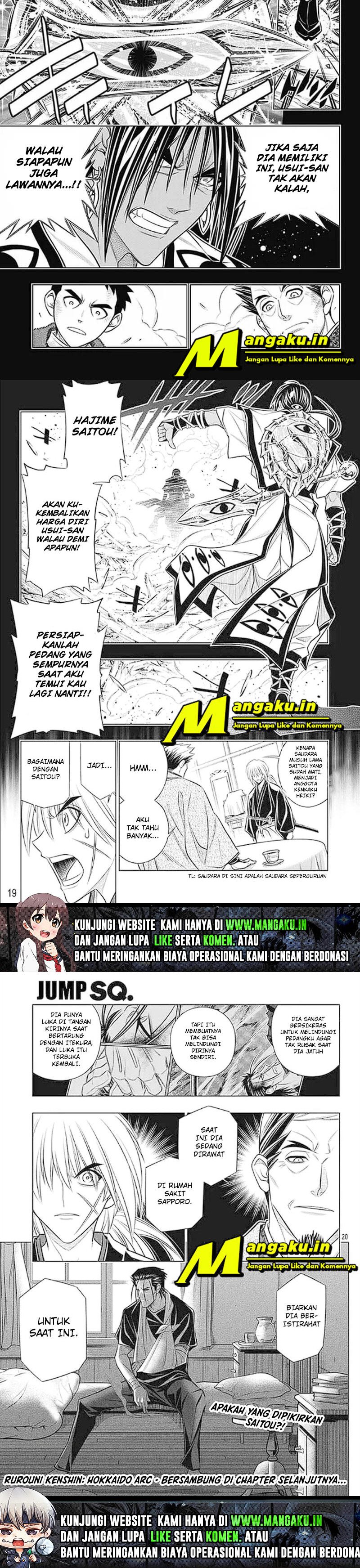 Rurouni Kenshin: Hokkaido-hen chapter 48 halaman 7