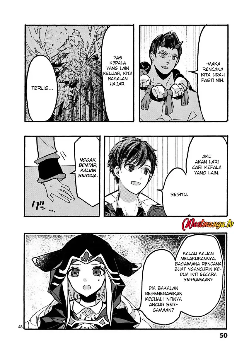 Saikyou Shoku (Ryukishi) Kara Shokyu Shoku (Hakobiya) Ni Nattano Ni Naze Ka Yushatachi Kara Tayoraretemasu chapter 45 halaman 53