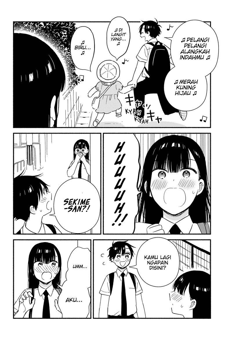 Sekimen Shinaide Sekime-san (Serialization) chapter 25 halaman 9