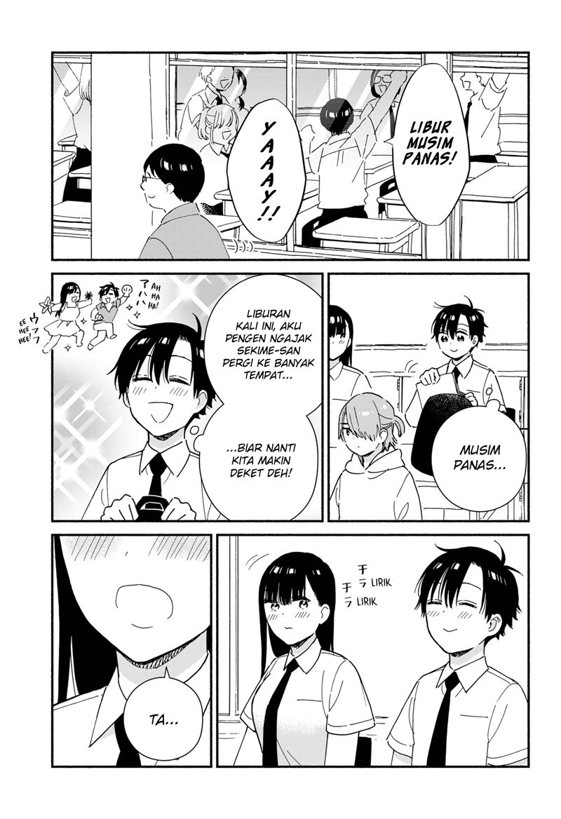 Sekimen Shinaide Sekime-san (Serialization) chapter 26 halaman 4