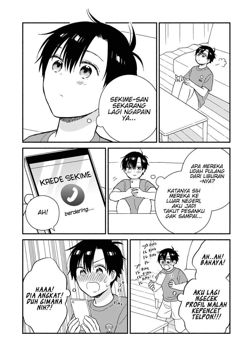 Sekimen Shinaide Sekime-san (Serialization) chapter 26 halaman 8
