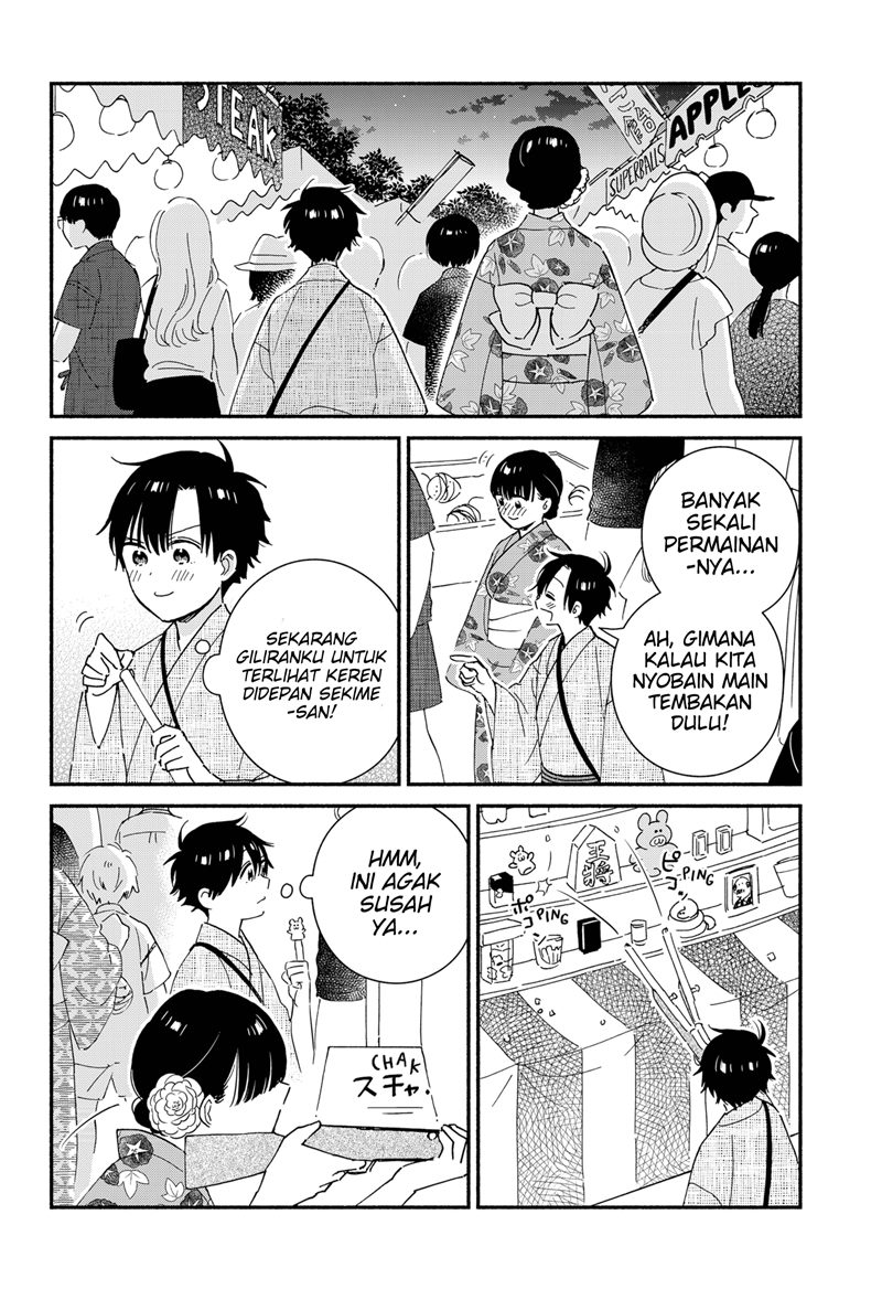 Sekimen Shinaide Sekime-san (Serialization) chapter 27 halaman 7