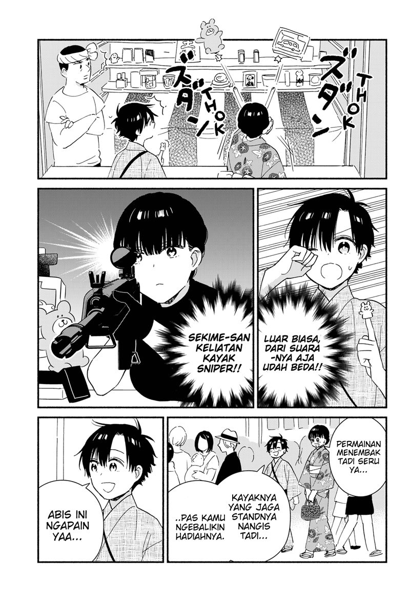 Sekimen Shinaide Sekime-san (Serialization) chapter 27 halaman 8