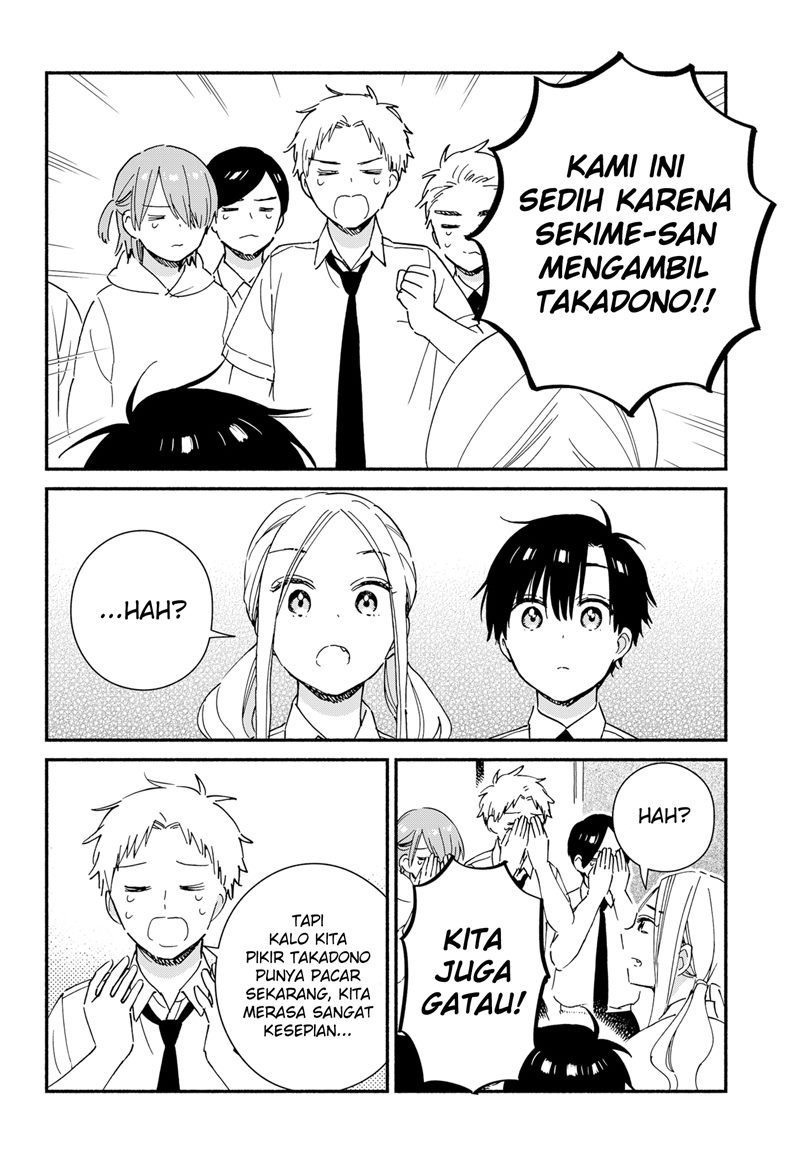 Sekimen Shinaide Sekime-san (Serialization) chapter 30 halaman 11