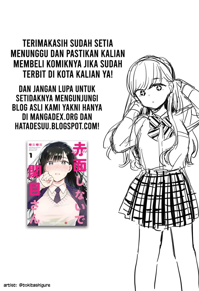 Sekimen Shinaide Sekime-san (Serialization) chapter 30 halaman 18