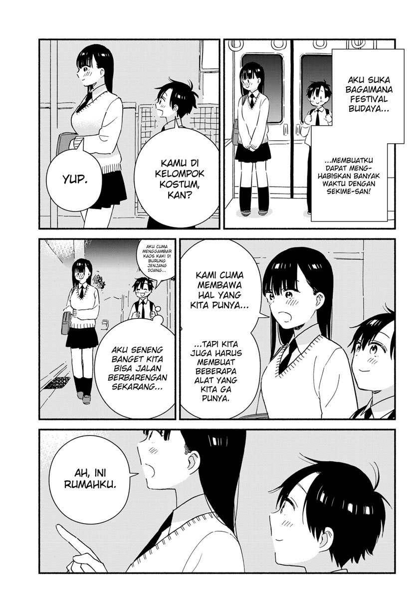 Sekimen Shinaide Sekime-san (Serialization) chapter 31 halaman 8
