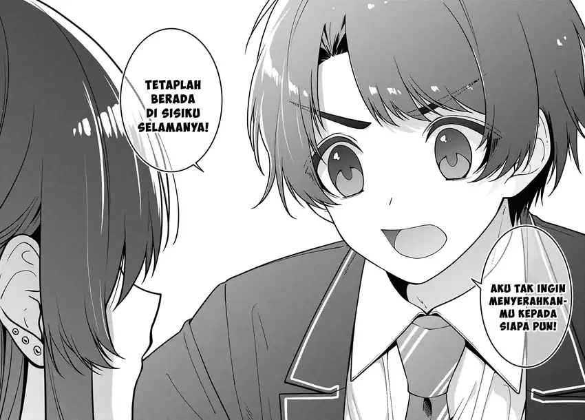Tonari no Seki no Yankee Shimizu-san ga Kami o Kuroku Sometekita chapter 14 halaman 22