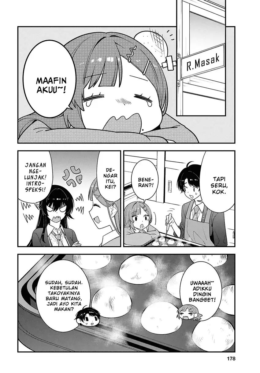 Tonari no Seki no Yankee Shimizu-san ga Kami o Kuroku Sometekita chapter 14 halaman 27