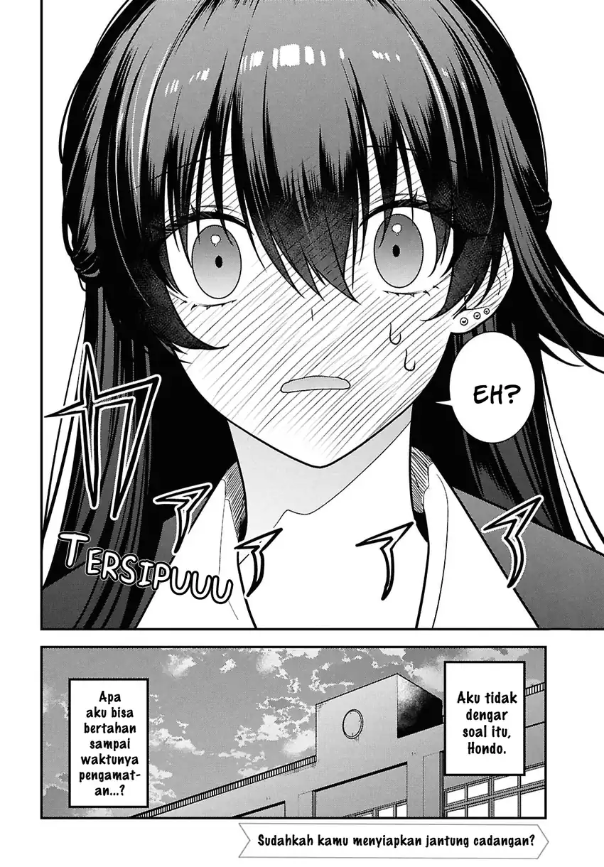Tonari no Seki no Yankee Shimizu-san ga Kami o Kuroku Sometekita chapter 14 halaman 31